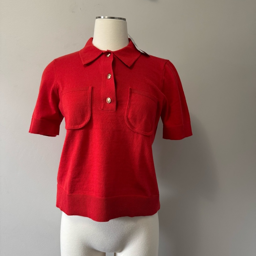 Michael Kors Vibrant Red Sweater